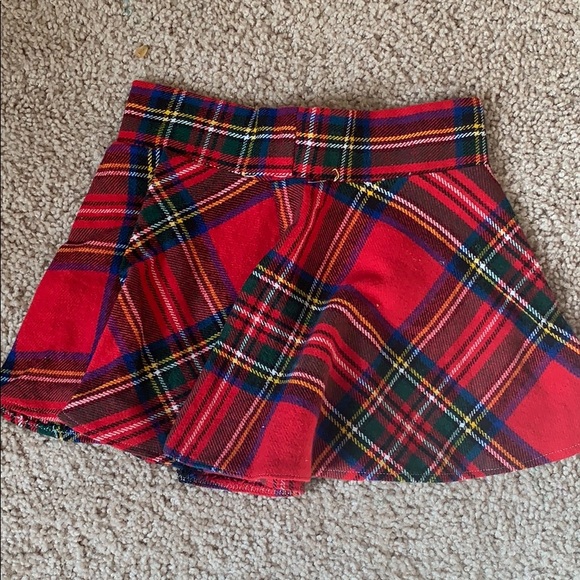 PROJECT 25 Tartan Plaid flannel circle skirt - Picture 3 of 4